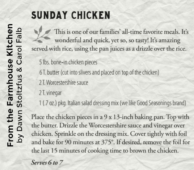 AmishReader.comSunday Chicken Recipe - AmishReader.com